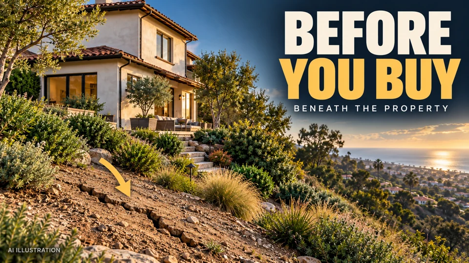 Buying a Hillside Home: What a Standard Inspection May Miss